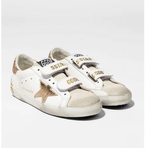 Golden Goose old school classic with spur glitter